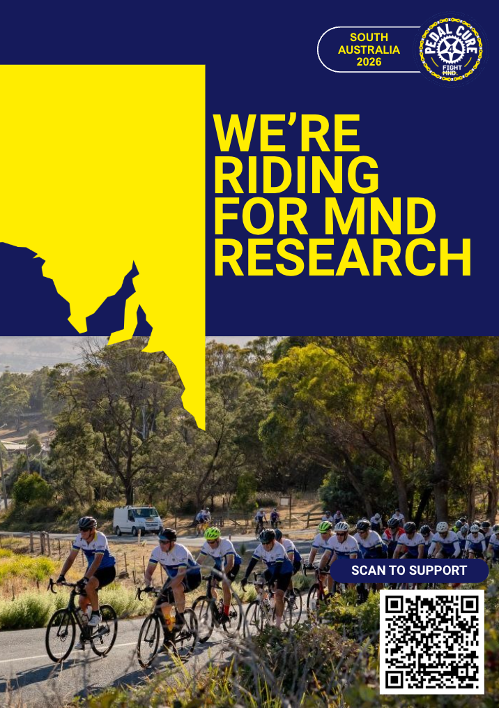 PedalCure4MND 2026 Poster Team