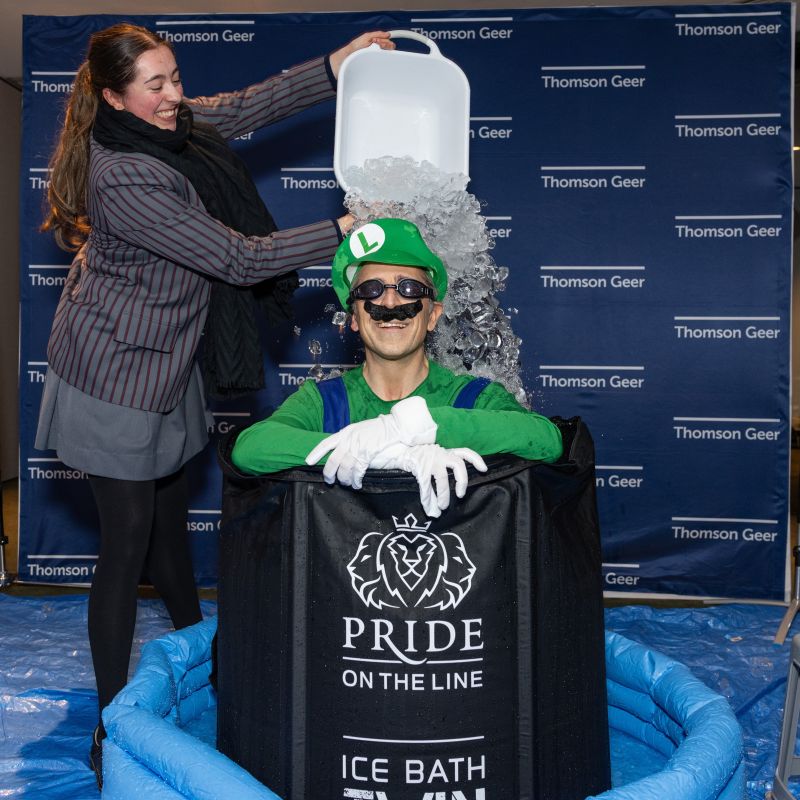 A workplace taking on DIY Big Freeze